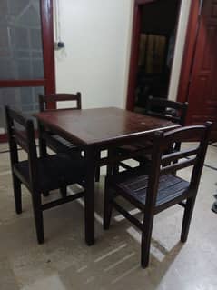 4 seater dining table pure sheesham