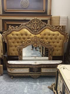 Bed Dressing with Side Tables in Luxury Design