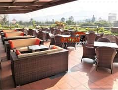 Rattan Chair Sofa seat Restaurant cafe Outdoor Garden Rooftop patio