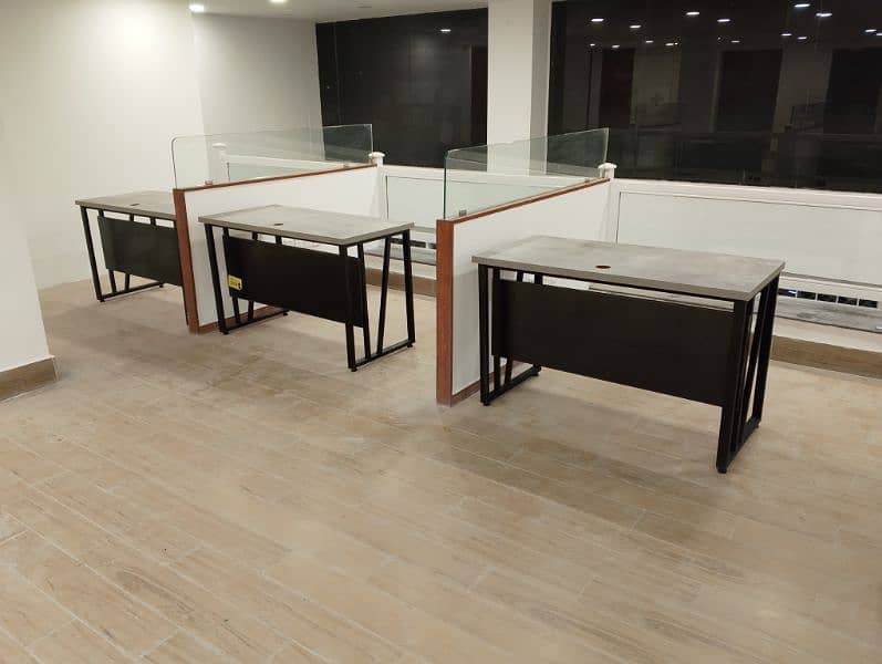 Office Tables Manager Staff Computer Table and Chairs 11
