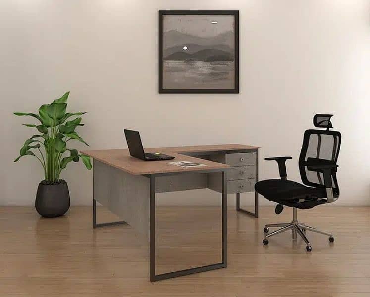 Office Tables Manager Staff Computer Table and Chairs 14