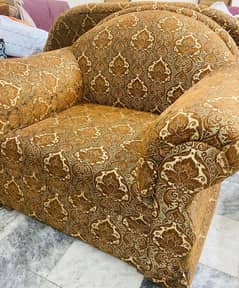 6 seater sofa set (new poshish)