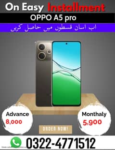 OPPO A5 Pro On Easy Installment Plan