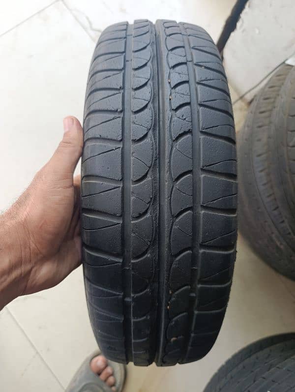 Local Used Tyre Avible in good Price Size 14to17 for Mira,corolla,civi 3