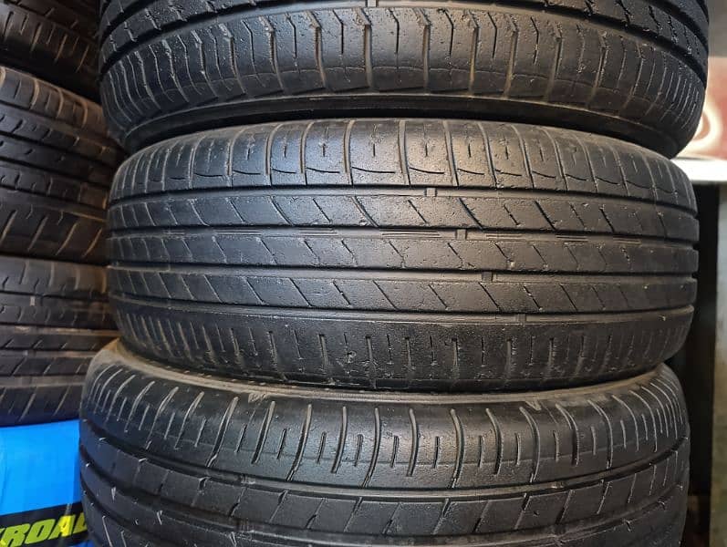 Local Used Tyre Avible in good Price Size 14to17 for Mira,corolla,civi 4