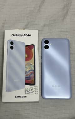 Samsung galaxy A04e Home used box pack phone