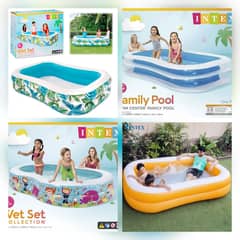 10 Feet INTEX Swimming Family Pool Different Design 03020062817