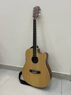 Semi Acoustic Guitar/ Wood/ Electric