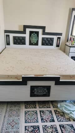 Bed and Dressing table