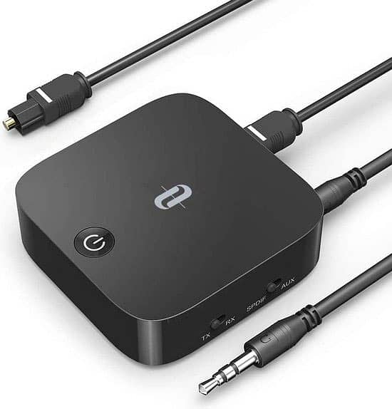 Bluetooth Wireless Audio Transmitter & Receiver, TOSLINK SPDIF Audio 1