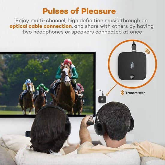 Bluetooth Wireless Audio Transmitter & Receiver, TOSLINK SPDIF Audio 2