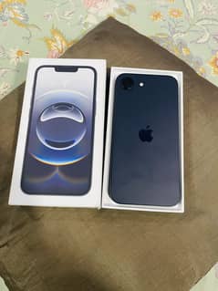 Iphone 16E fourth generation 128gb With box & Cable non pta urgently