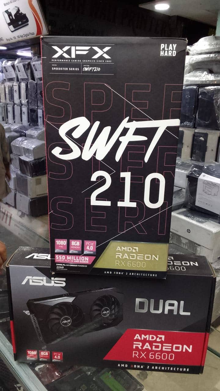 Asus Rx 6600 8gb ddr6 brand new 6month shop warranty sealed 1