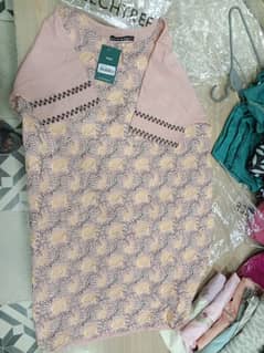 lawn full embroidered shirt