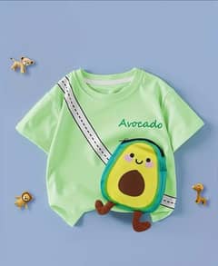 zippered bag T shirts for girls