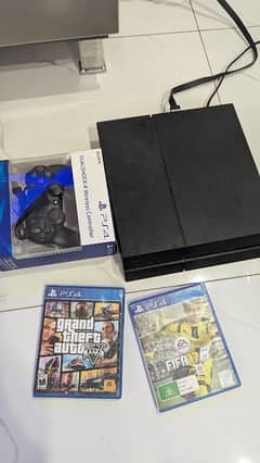 ps4 slightly used console 500 gb