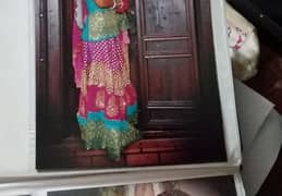a fancy bridal dress
