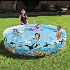 Non-Inflatable swimming pool is available