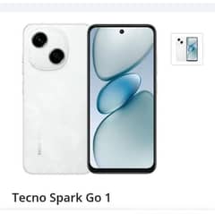 Tecno Spark Go1.4GBram 64GB Storage Box Charger Complete Saman Ke Sath