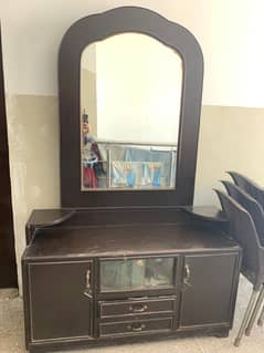 Dressing table with pure wood