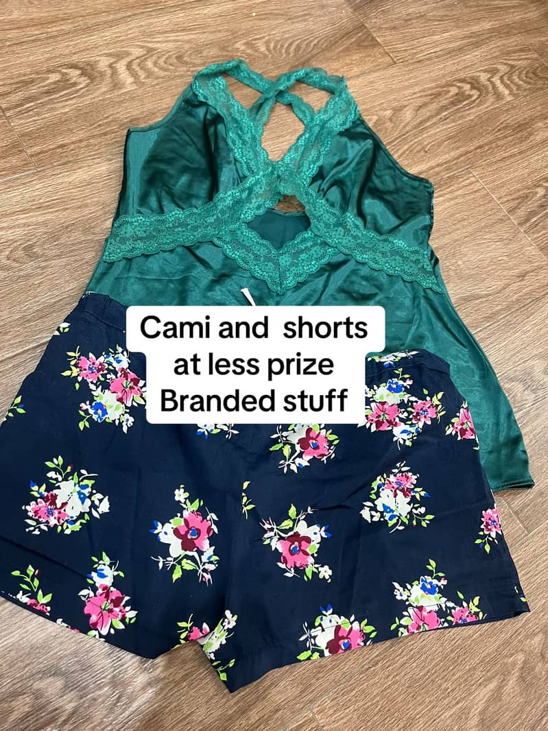 fancy and casual dresses banaras sarhi ,camisole and shorts 16