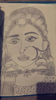 Hand made pencil sketch