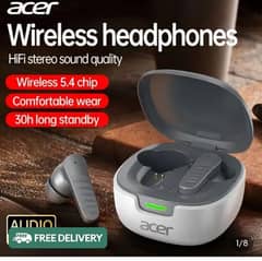 original acer OHR503 Bluetooth Earbuds . w. app. 03002504286