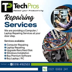 Computer,Laptop,LED etc Services at your Door step