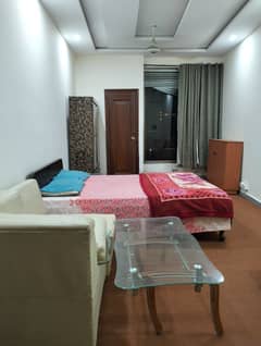 One bed furnished apartment for rent in E-11 Islamabad.