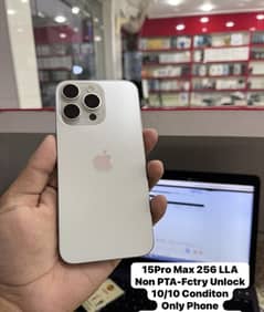 Iphone 15 pro max LLA 256 gb non pta