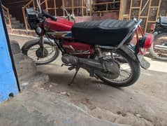 Honda 125 engine seld registration 1 person Karachi nomber