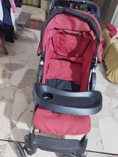 baby stroller and baby cot with cradle swing