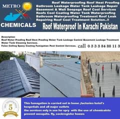Water Tank Cleaning , Waterproofing fumigation Services in Karachi