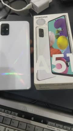 Samsung A51 6/128 official PTA with Box