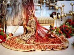 bridal lehnga |red lehanga | barat lehanga | Expensive Bridal Dress