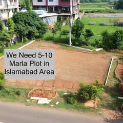 slamabad Main 5-10 Marla Plot Ki Talash