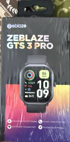 Zeblaze GTS 3 Pro Smartwatch 1.97" AMOLED, Voice Calling, Health Trac