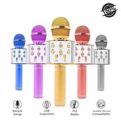 WS 858 Wireless Bluetooth Microphone