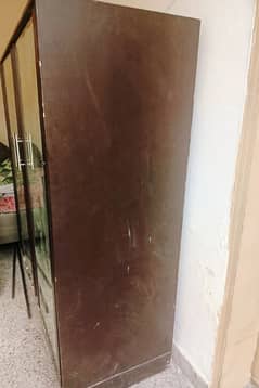 Double Mirror Door Wardrobe