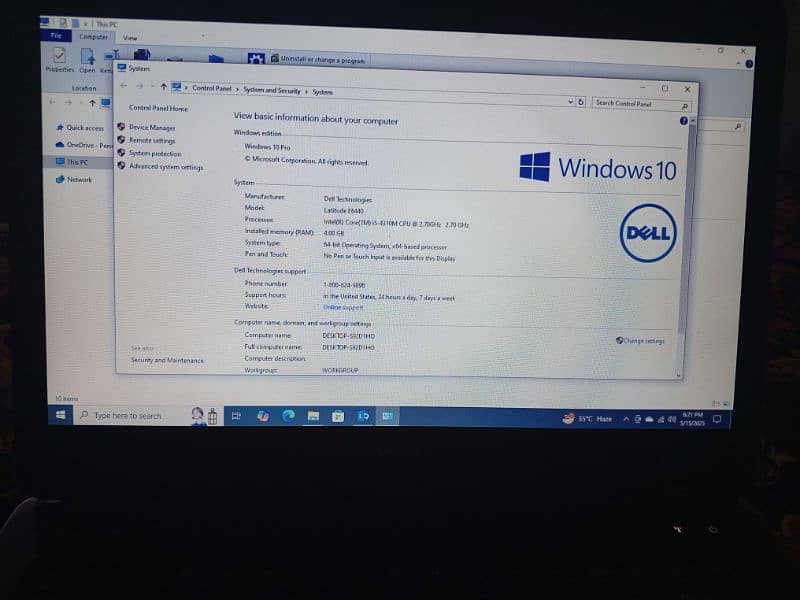 It should include the brand model, processors,Ram and storage. . . 0