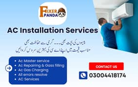 Ac installation/AC Repairing/AC Gas Filling/Ac Maintenance Ac Service