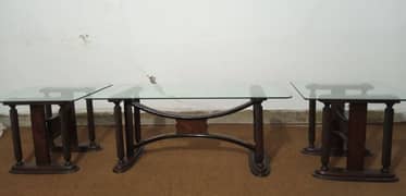 Center & Side Table Set for Drawing Room – Gently Used