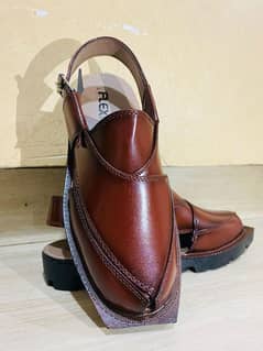 Stylish Men's leather peshawri Chappal