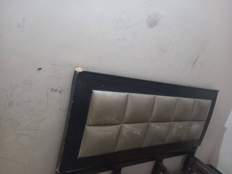 double bed only without mattress and jaal 1