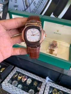 patek phillipe leather strap