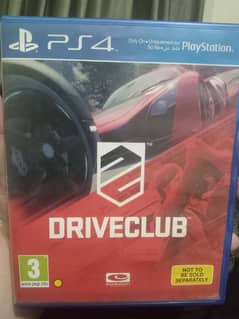 Drive club ps4 game