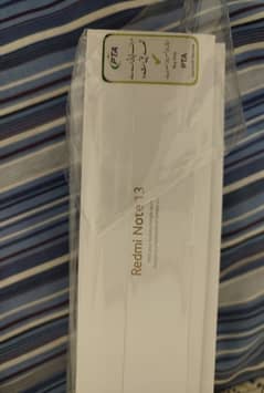 Redmi note 13 8gb 256gb mint condition complete box