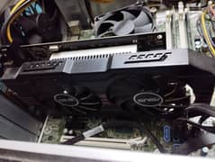 Gaming PC with graphic card full setup