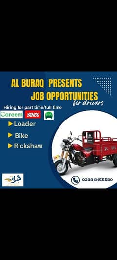 Drivers required for Loader/ Bike/ Rickshaw