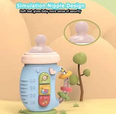 Baby Music Toy Cute Comfort Bottle Laugh & Learn baby Sensory Toy